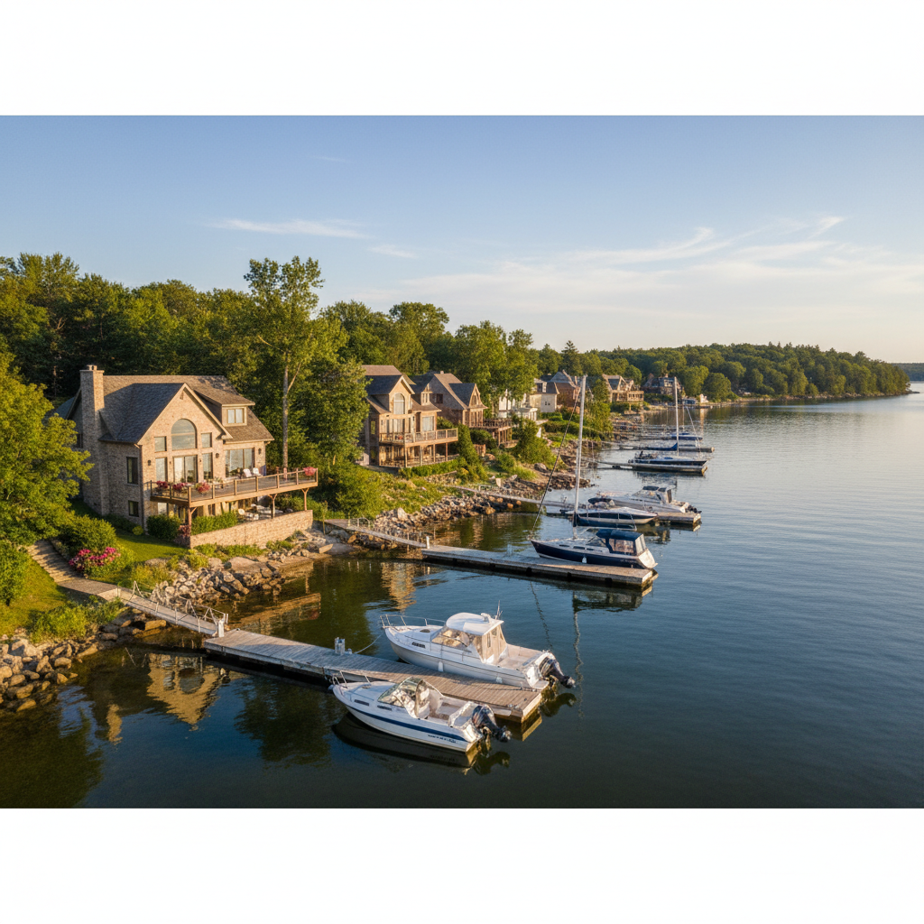 Georgian Bay waterfront view