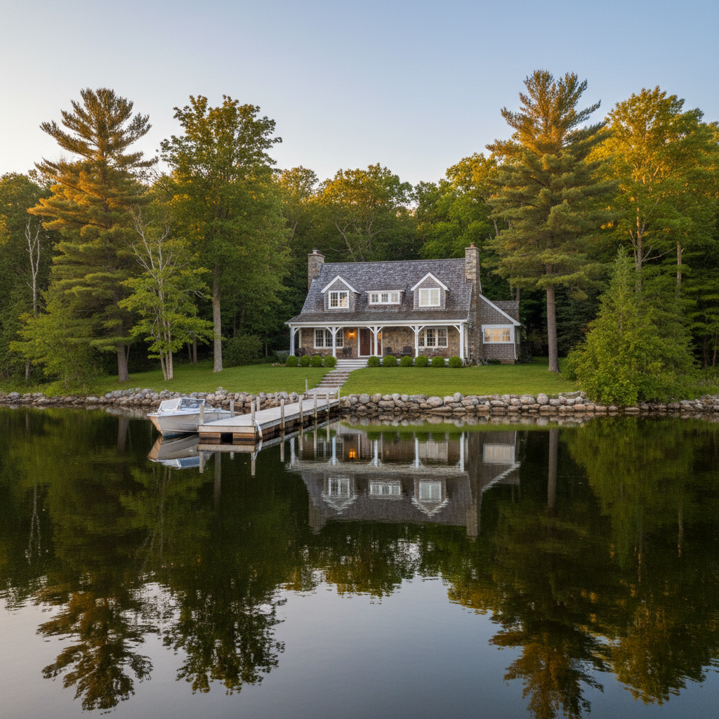 Waterfront cottage on Georgian Bay near Collingwood